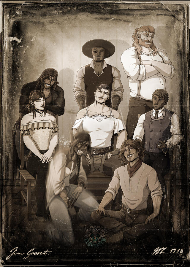 Fullbody + 7x Additional Character + Background ($965)