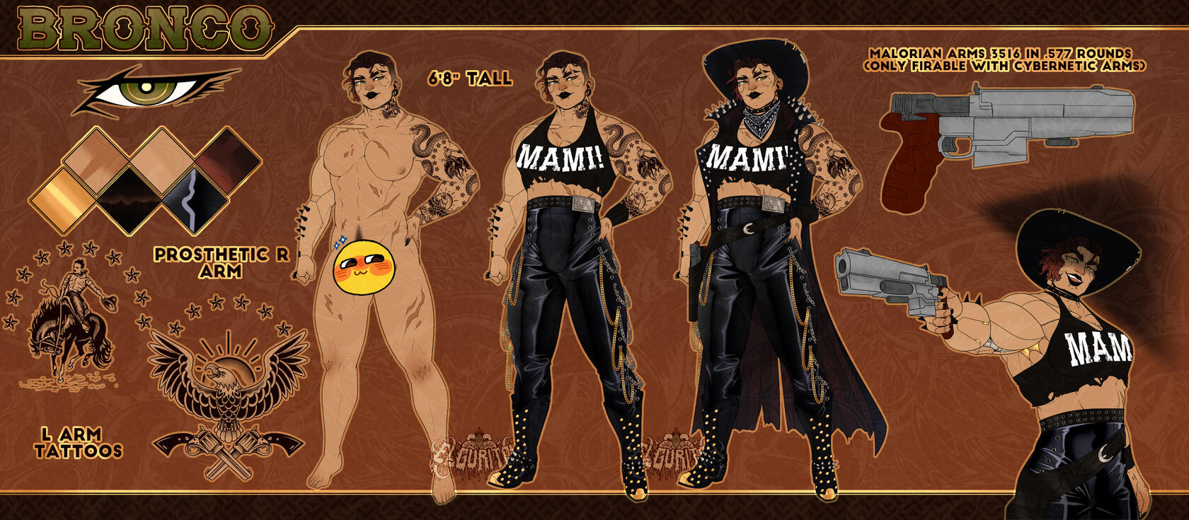 Detailed Sheet + 1x Extra Add On + Ex. Halfbody ($305)