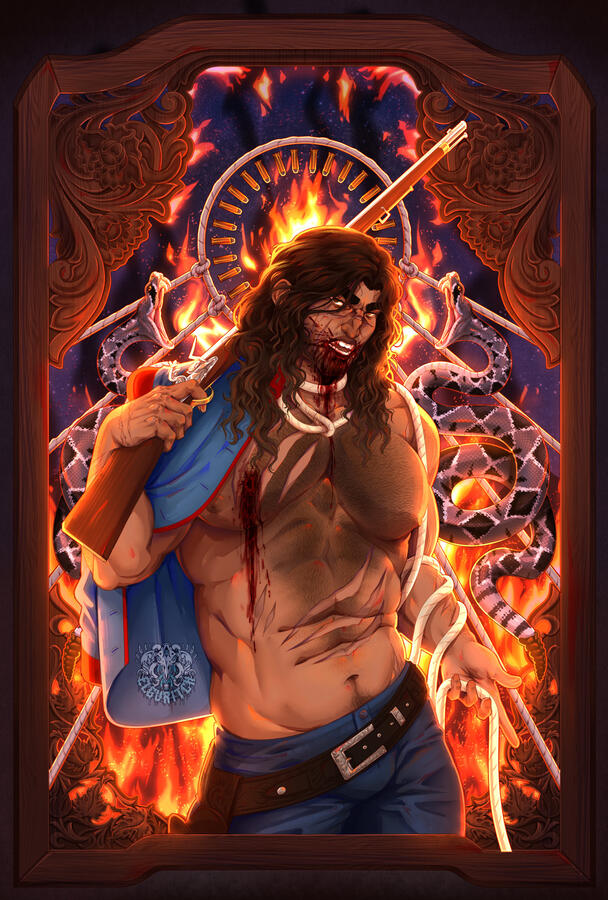 Halfbody + Background ($540)