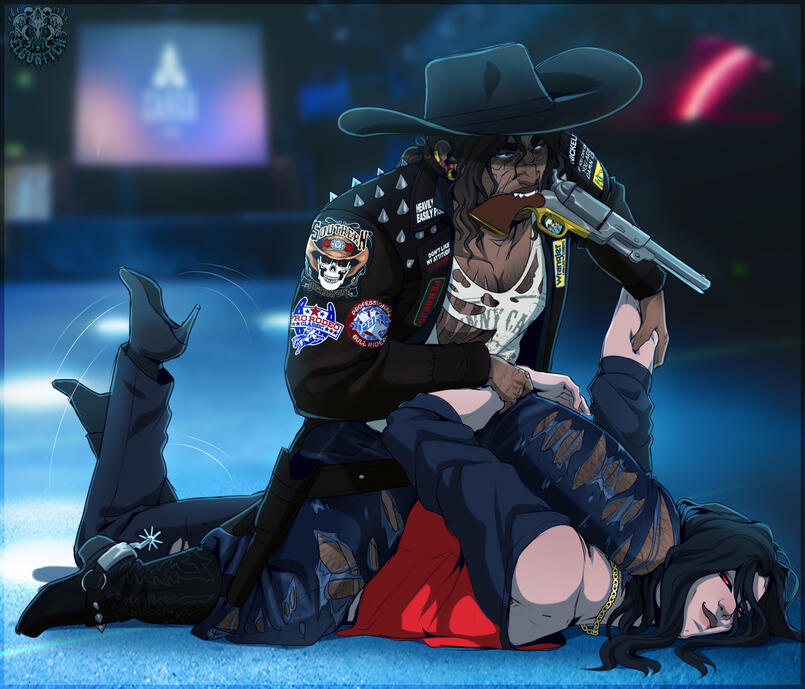 Clean Sketch Fullbody + Add. Character + Basic Shading Photo Background not counted ($200)